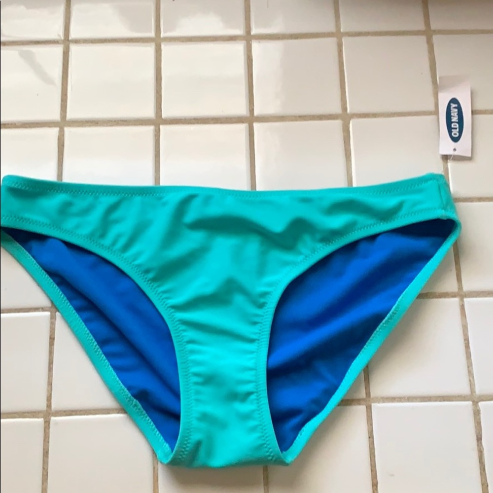 Aqua blue brand new with tags bikini bottom